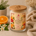 Golden Citrus Drift — Soy Candle