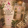 Linen & Sage Retreat — Wax Melts