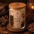 Midnight Oak & Ember — Soy Candle