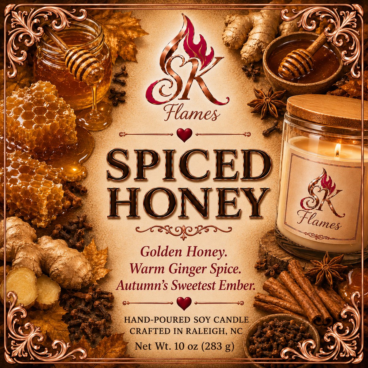 Spiced Honey — Candle